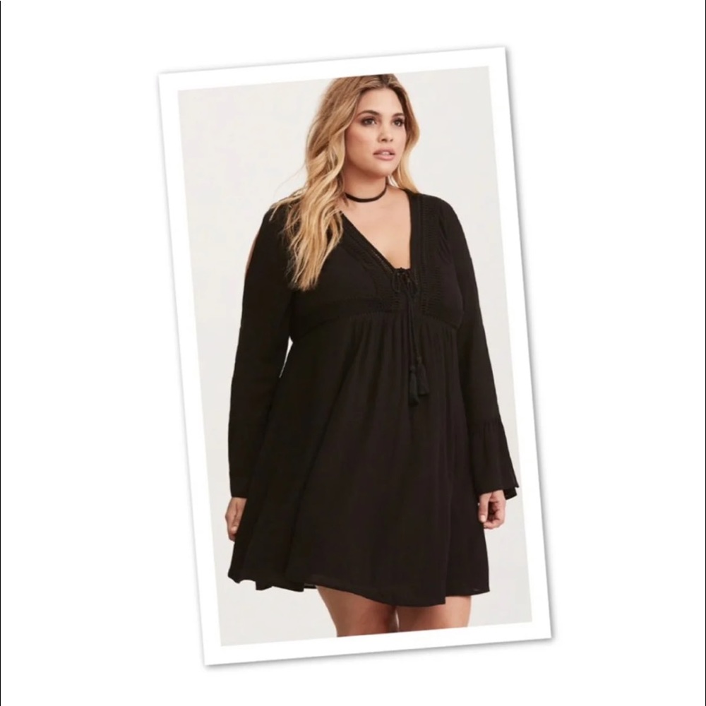 Torrid Sz 1 black dress